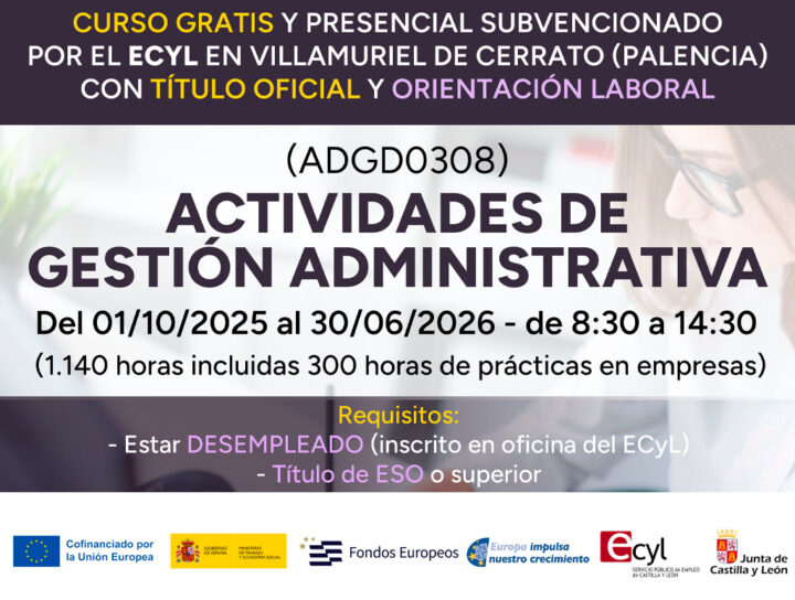 curso de Actividades de Gestión