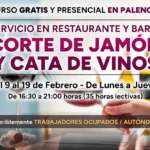 CORTE DE JAMÓN Y CATA DE VINOS (Servicio en Restaurante y Bares)