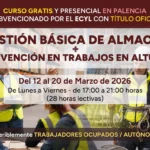 Gestión básica de almacén + Prevención en trabajos en altura